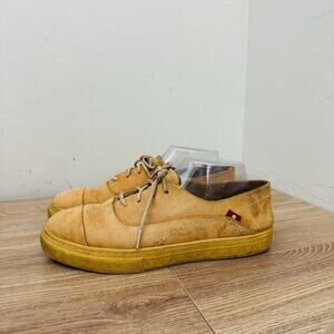 Oliberte Tan Leather Lace Up Shoes Women’s Size 9